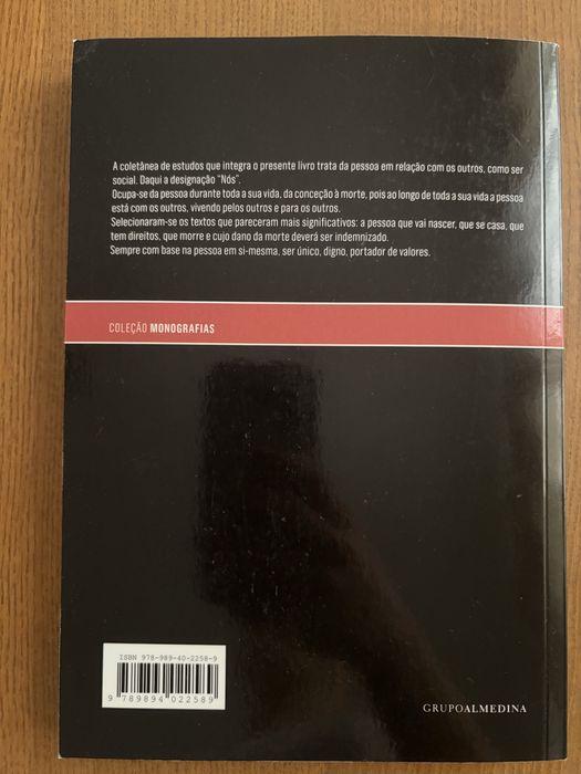 Livro Nós - Estudo sobre o Direito das Pessoas