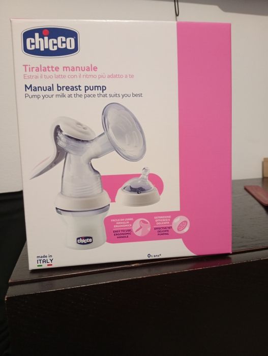 Bomba manual com biberão