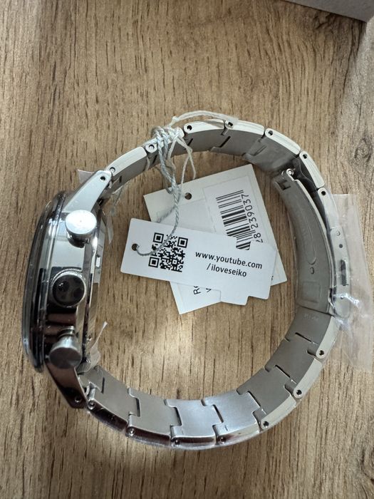 MĘSKI ZEGAREK Seiko SSB391P1 Titanium