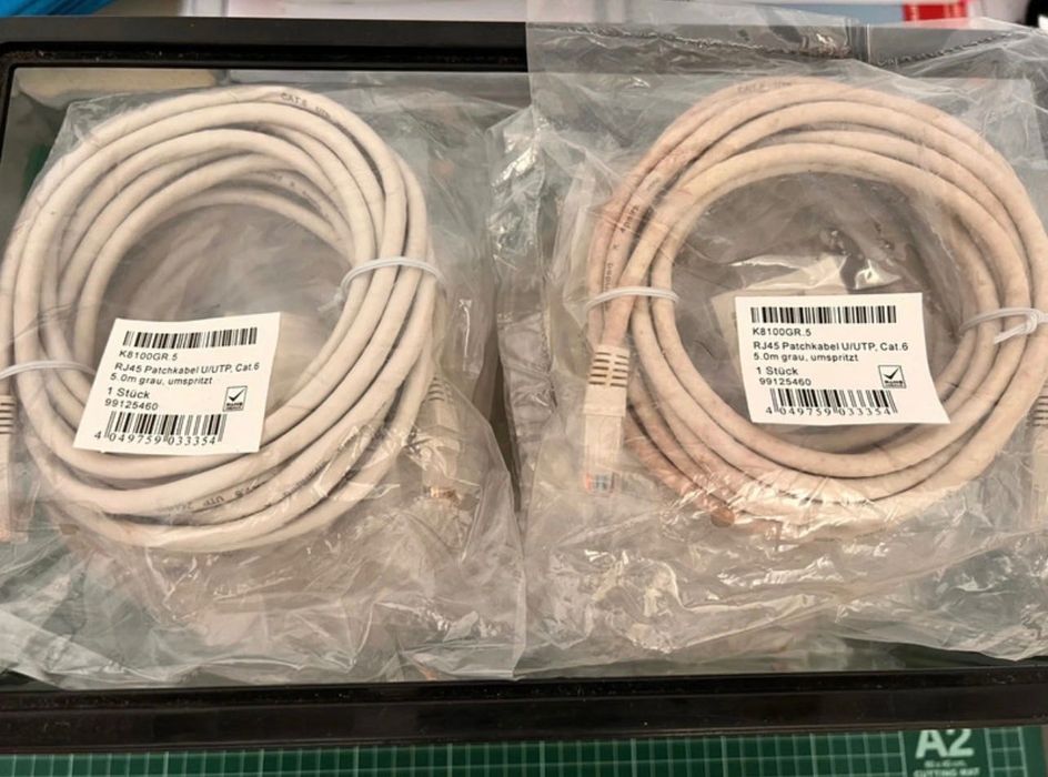 Cabos Ethernet - vários tamanhos