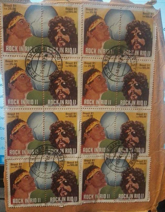 Selos ROCK INRIO II Dupla Oitava