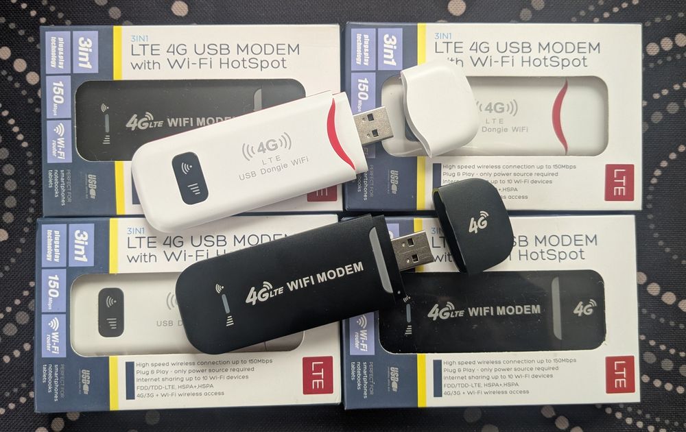 АКЦІЙНИЙ РОЗПРОДАЖ! 4G USB WI-FI LTE роутери (модеми) під sim-карту