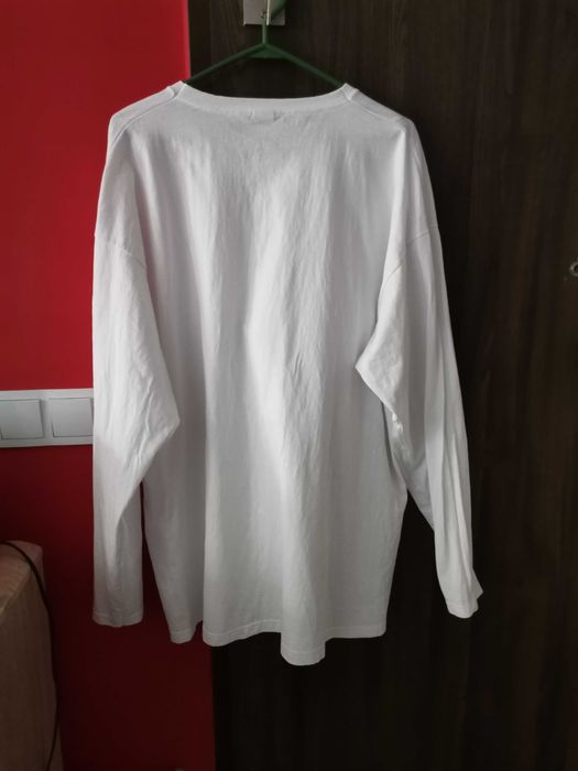 Bawełniany biały podkoszulek