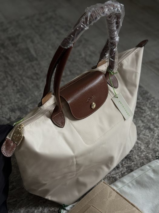 Сумка Longchamp le pliege розмір L в кольорах тренд 2026 для навчання