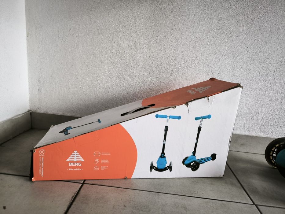 Trotinete infantil da Berg de 3 rodas