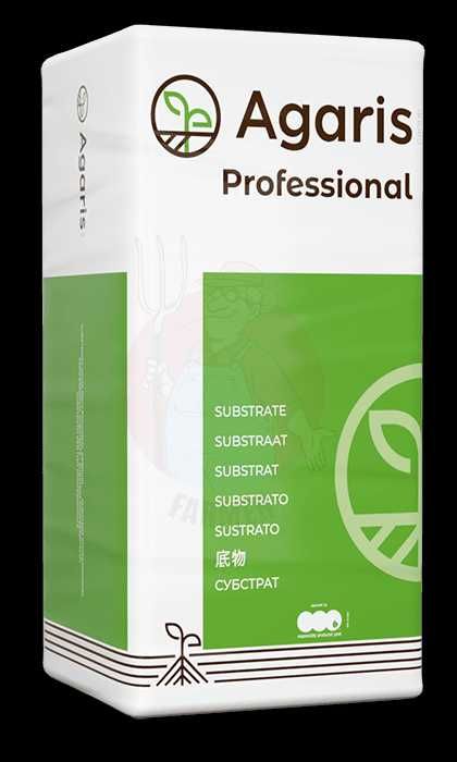 AGARIS ziemia podłoże torf PROFESJONALNA uprawa roślin Substrat 250l