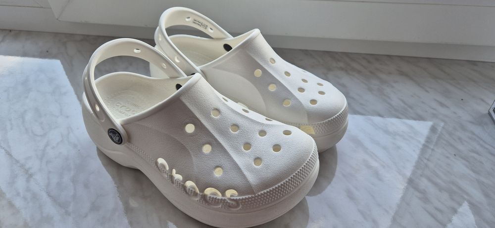 CROCS W 6 white на платформе