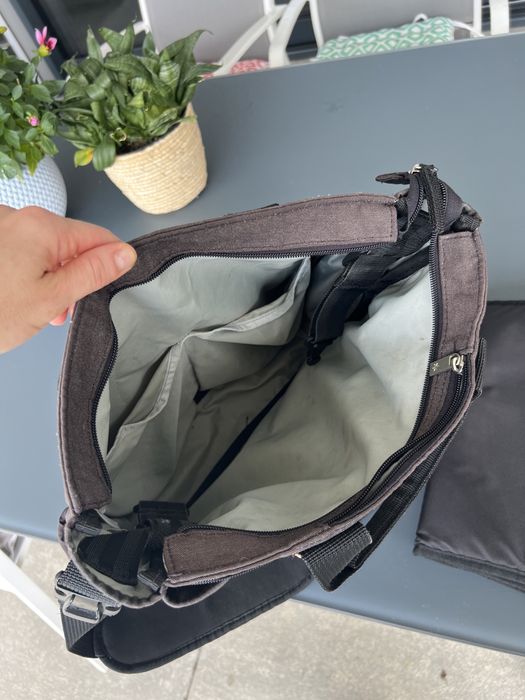 SKIP HOP Duo Signature torba do wózka Soft Slate szara