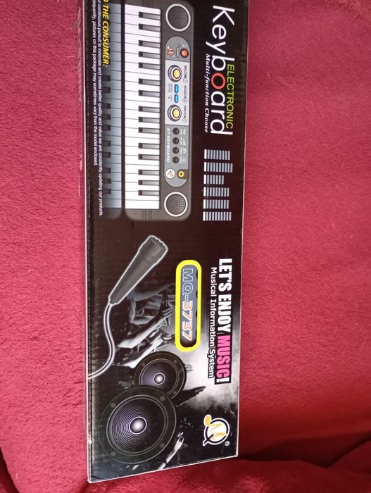 Pianino elektryczne na baterie