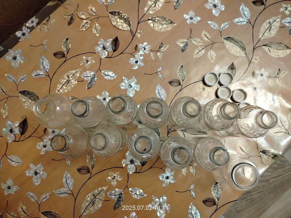 Баночки стекло из под детского йогурта