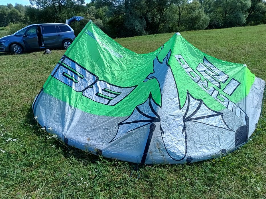Cały zestaw !!! Latawiec deska kite,pasek,listwa