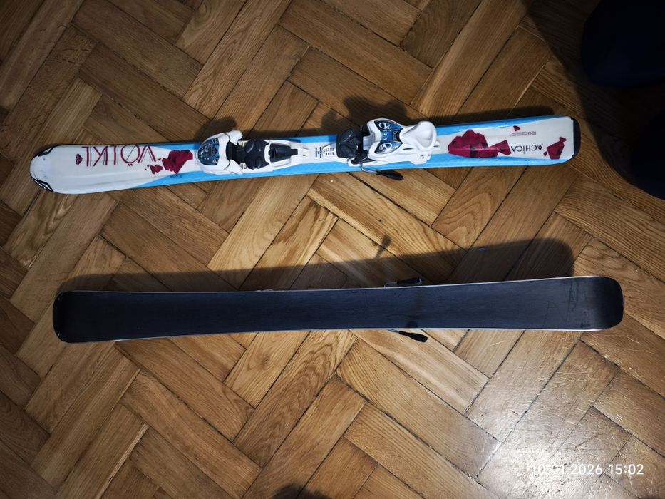 Narty dziewczęce VOLKL długość 100 cm