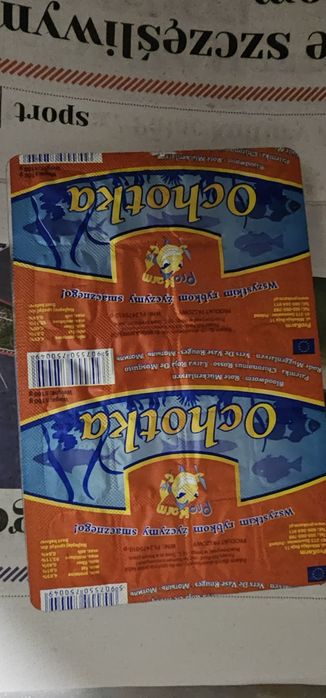 Pokarm mrożony dla ryb akwariowych Ochotka