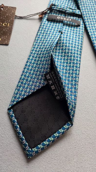 Krawat jedwabny GUCCI +box