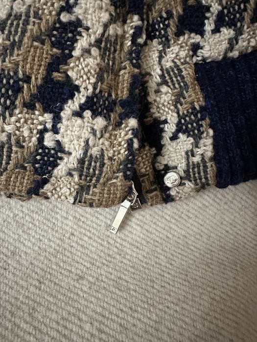 Chanel бомбер твидовый ориг