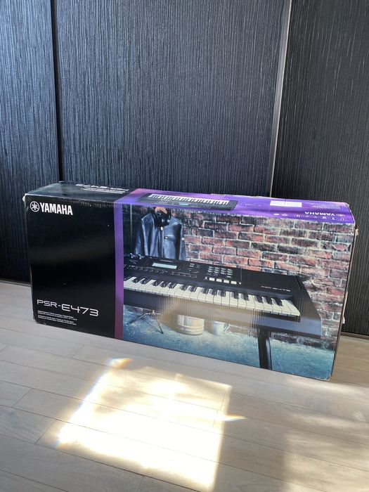 Синтезатор новий yamaha  e 473
