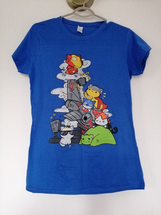 T-shirt, koszulka Othertees cats Avengers rozm. L