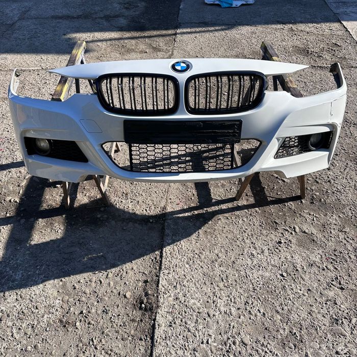 Bmw 3 f30 f31 zderzak przód m pakiet alpinweiss III 300