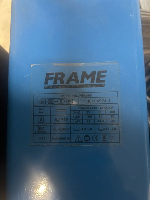 Spawarka frame workshop tools