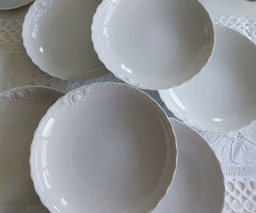 Royal Dragon drache-modell exclusiv. Urocze talerze głębokie 6 sztuk,