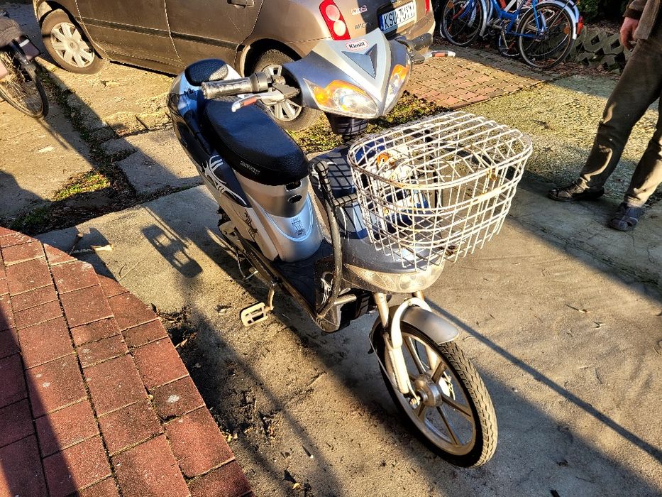 Rower z napędem elektrycznym Kimet Mercury