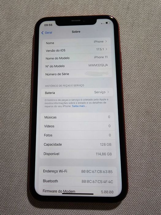 iphone 11 128Gb. 100% Bateria. Muito bom