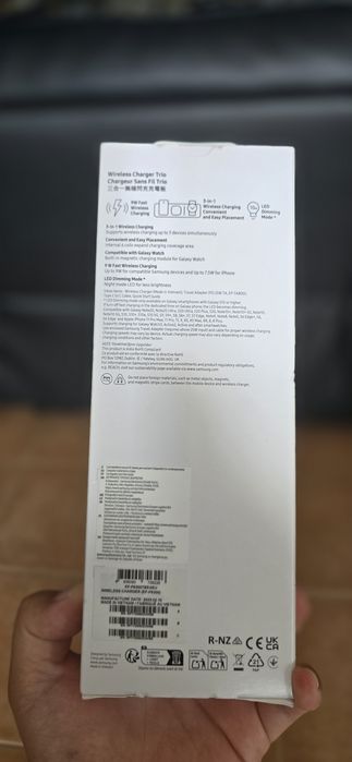 Carregador Trio  wifi Samsung - 3 in 1 - Novo