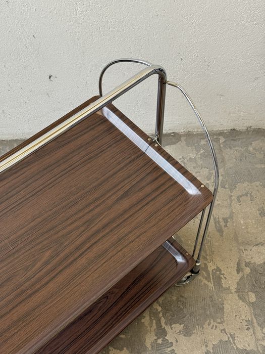 Barek stolik wózek na kółkach vintage