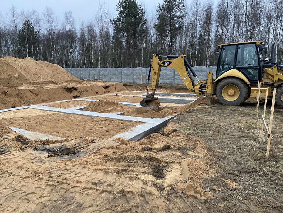 Transport kruszyw dolomit EHZ piasek koparko-ładowarka wyburzenia