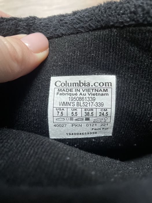 Columbia сапоги ботинки  waterproof