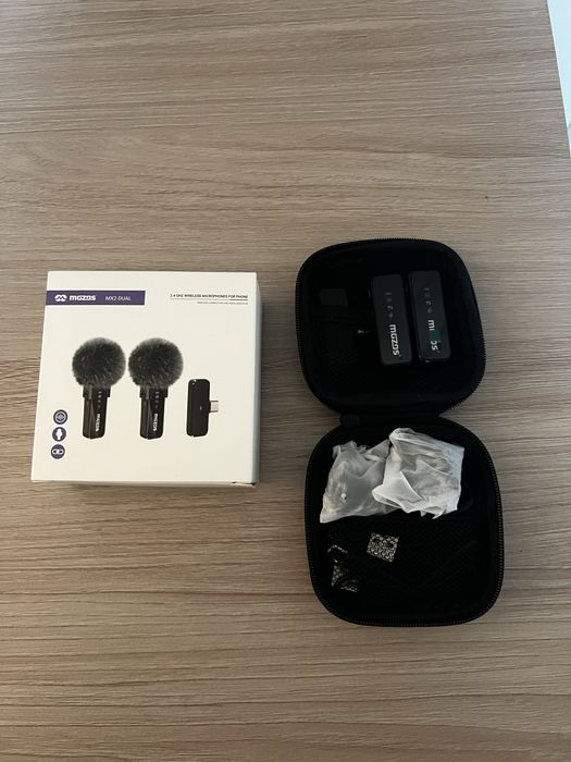 Mikrofon Bezprzewodowy Krawatowy Mozos MX2-Dual