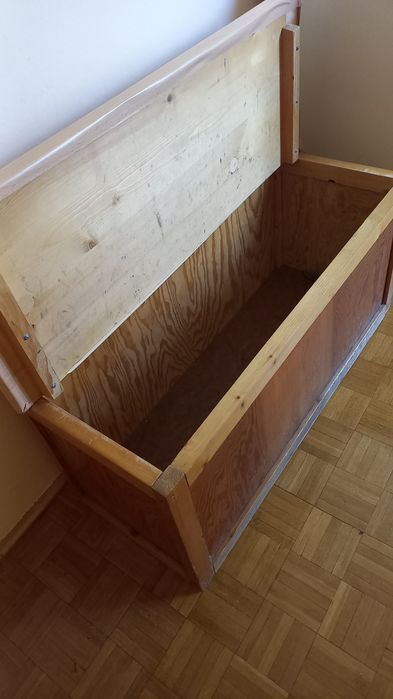 Ławka ze skrzynią