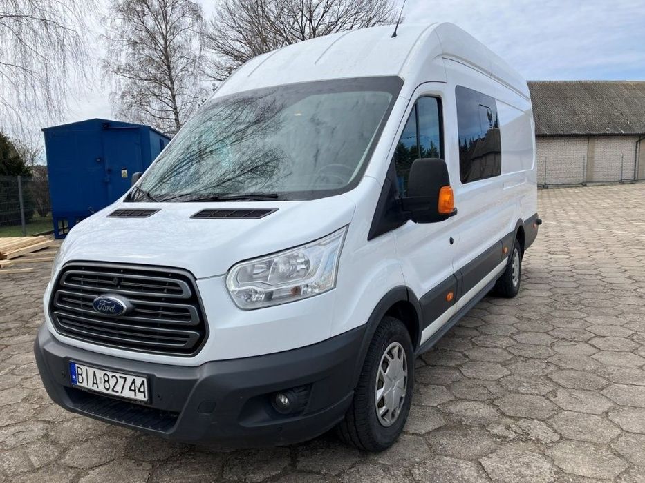 Ford Transit  L4 H3, 2.0 diesel,170 KM, Brygadówka 6 osób, FV23%, Salon Polska