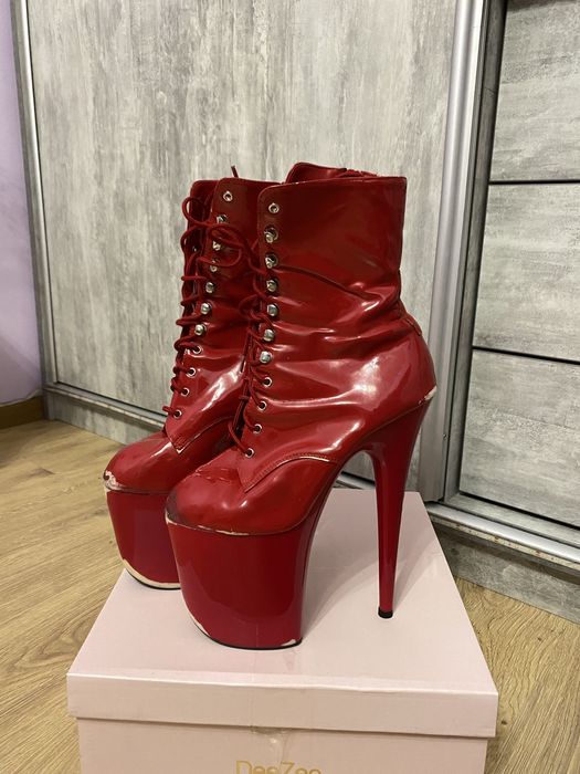 Стріпи  трійки червоні 39 40 розмір  | стрипи