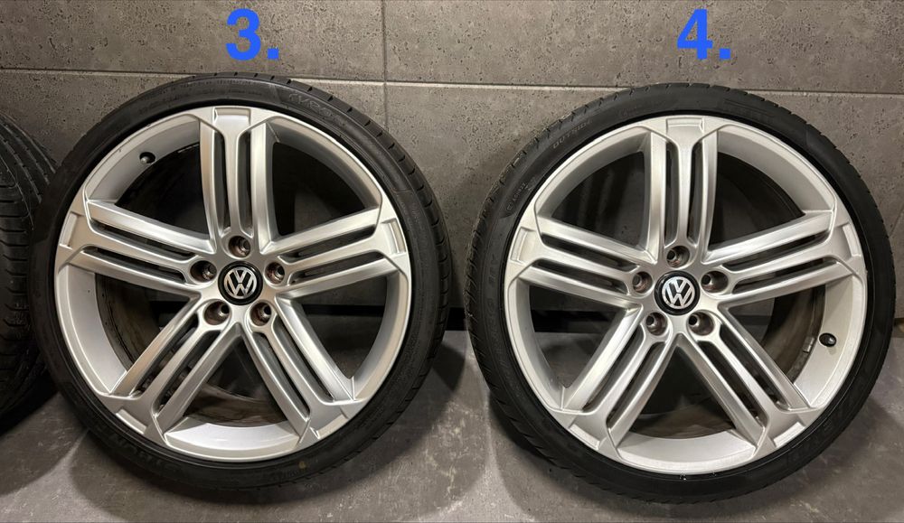 19 cali felgi koła VW Sirocco Golf 7 7.5 8 OEM 5x112 ET41 8J Talladega