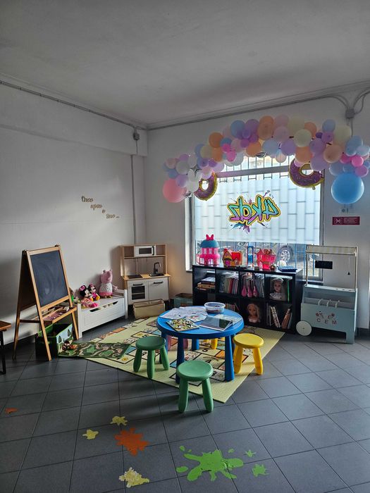 Espaço para festas de aniversário