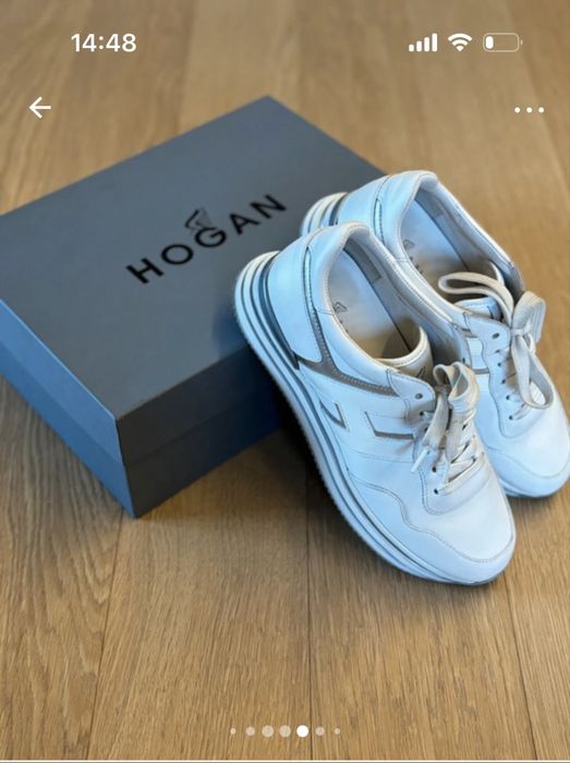Hogan buty  sneakersy damskie biale 39 stan idealny
