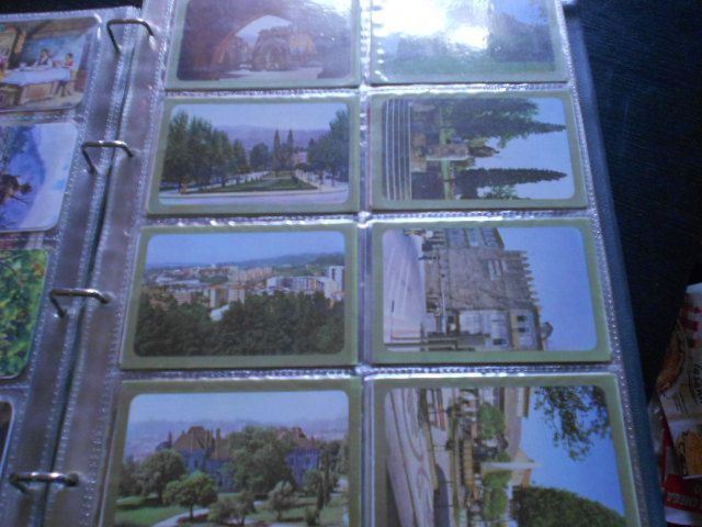 Álbum de calendários com 581 , em 38 ordenadores. Anos 80 e 90.