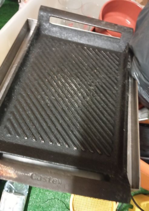 Grelha em ferro fundido