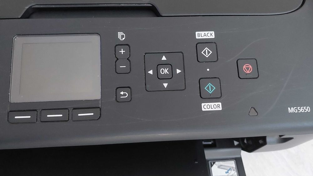 Drukarka Canon Pixma MG5650 uszkodzona