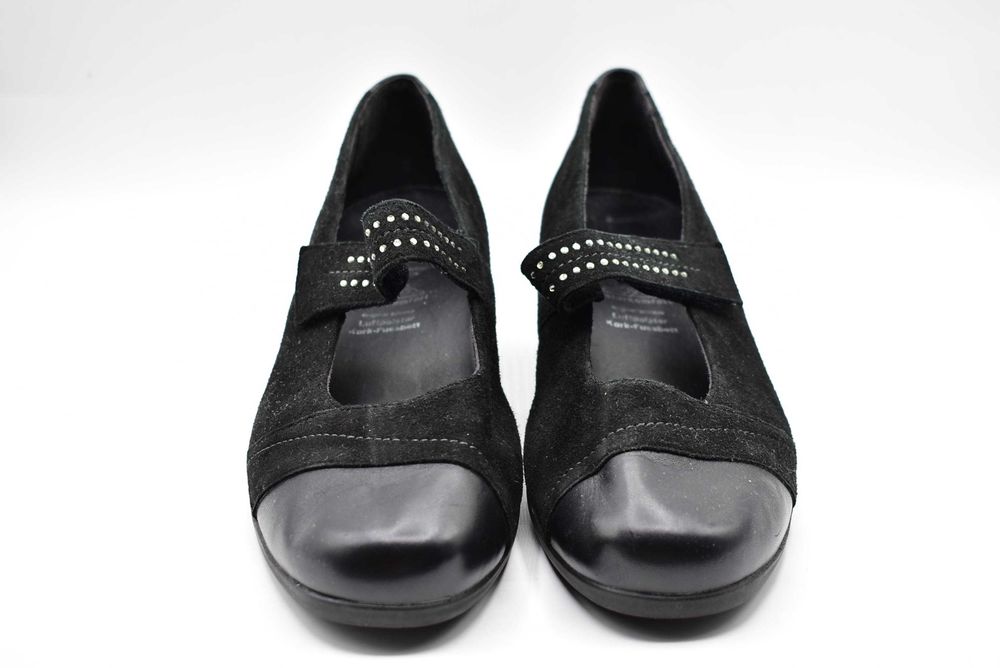 Czółenka Solidus - ręcznie szyte , skóra naturalna roz. 39