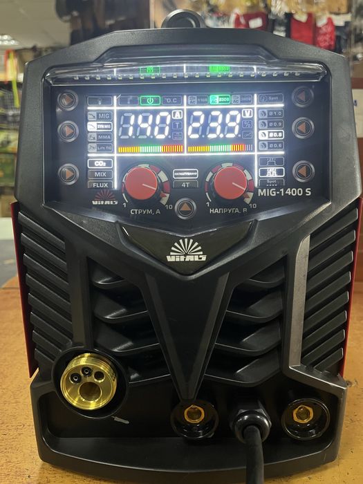 Напівавтомат Vitals Master MIG 1400S (ММА, МIG-MAG, SYN MIG, TIG Lift)