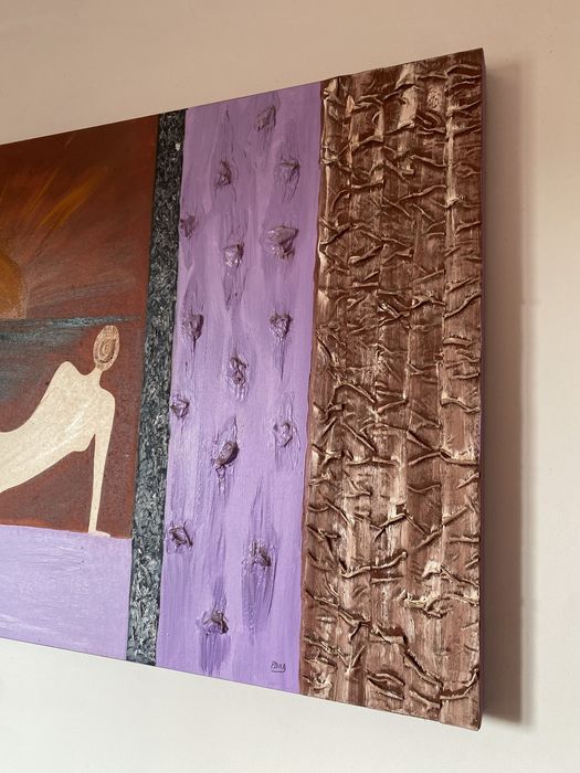 Quadro Contemporâneo - Arte Moderna com Textura