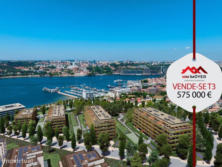 Apartamento T3 | Novo | Luxo | Marina Douro | Gaia