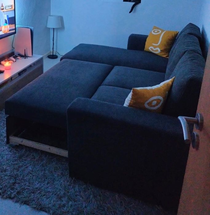 Sofá Cama C/Chaise Longue