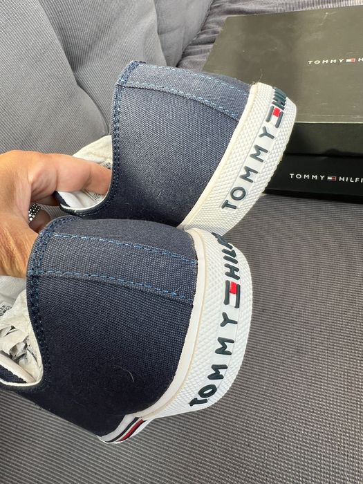 tramki damskie Tommy Hilfiger granatowe roz 36 unisex