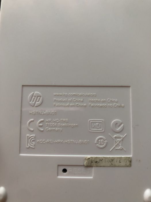 Calculadora cientifica hp