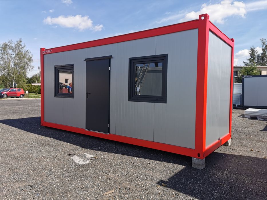 Kontener biurowy / kontener budowlany / stróżówka / pawilon