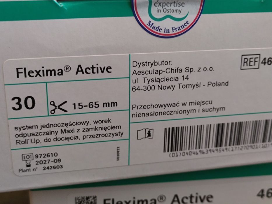 Worki stomijne BBraun Flexima Active Maxi