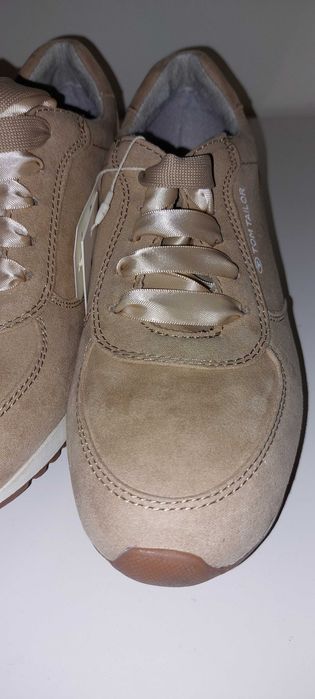 TOM TAILOR sneakersy adidasy trampki damskie 39 zamszowe